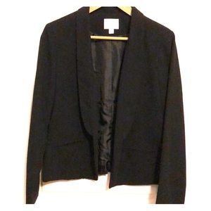 Black machine washable blazer